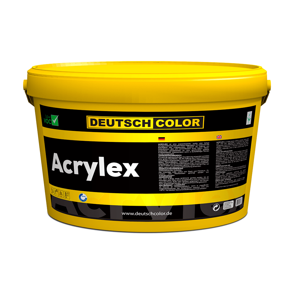ACRYLEX Granulé, apprêt acrylique économique pour l’adhérence de l’enduit griffé