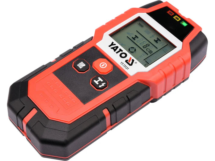 Détecteur de Métaux YATO YT-73131 — 4-en-1 Câbles Profilés Bois LCD