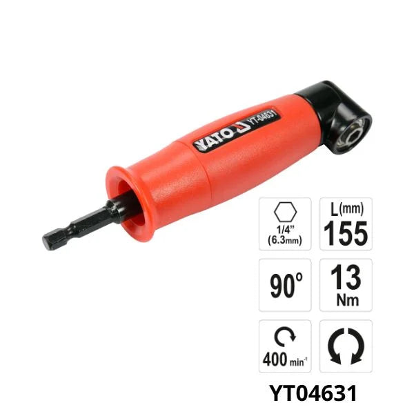 YATO Adaptateur d’angle 1/4 YT04631