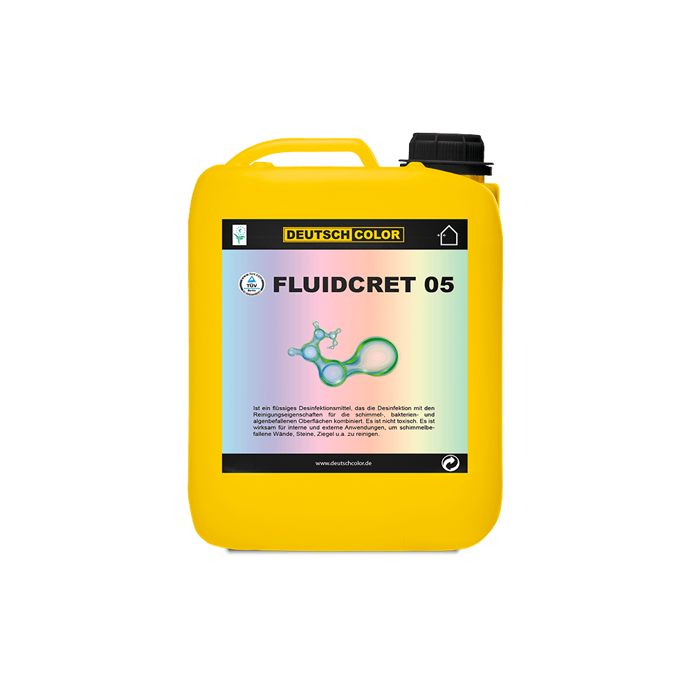 FLUIDCRET 05 Plastifiant, type A, Additif d’imperméabilisation pour la préparation de bétons