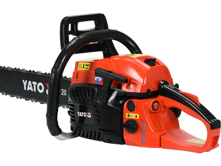 Tronçonneuse Thermique YATO YT-84910 — 57cc 20" 2,5kW Anti-Vibrations Lubrification Auto