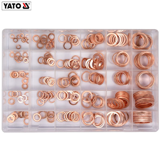 BOITE RONDELLE CUIVRE D'ETANCHEITE 300PCS 5-28 MM YATO