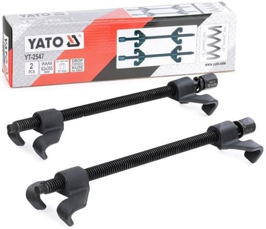 YATO Compresseurs de ressort 2 pcs 82x355 mm