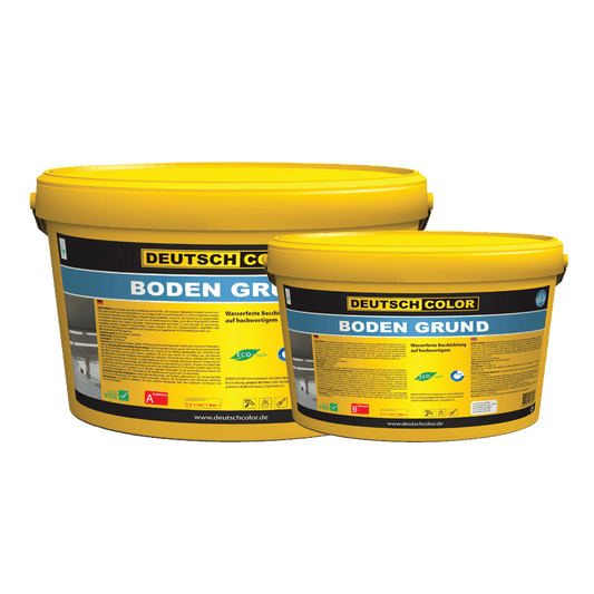 BODEN GRUND Primaire Epoxy de haute qualité, à deux composants, à base d’eau