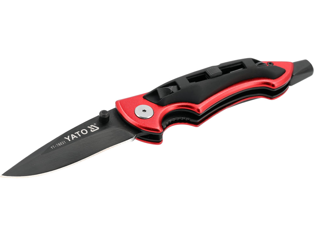 COUTEAU PLIANT AVEC TÊTES DE TOURNEVIS YT-76031