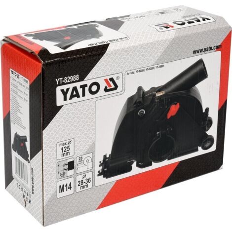 Cache-poussière 125 mm YT-82988 YATO
