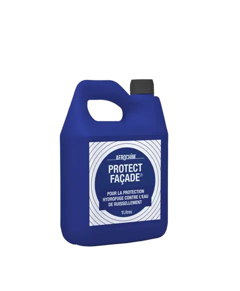 Protect Facade Pour la protection hydrofuge contre l’eau de ruissellement