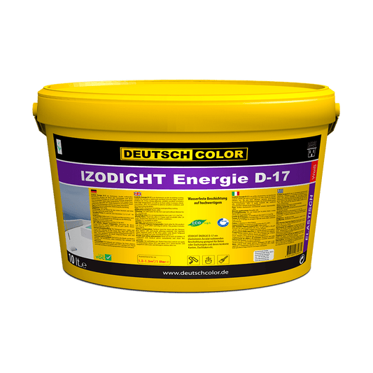 IZODICHT ENERGIE D-17 Matériau d’imperméabilisation de première qualité avec des propriétés d’isolation thermique offrant une protection maximale contre l’humidité