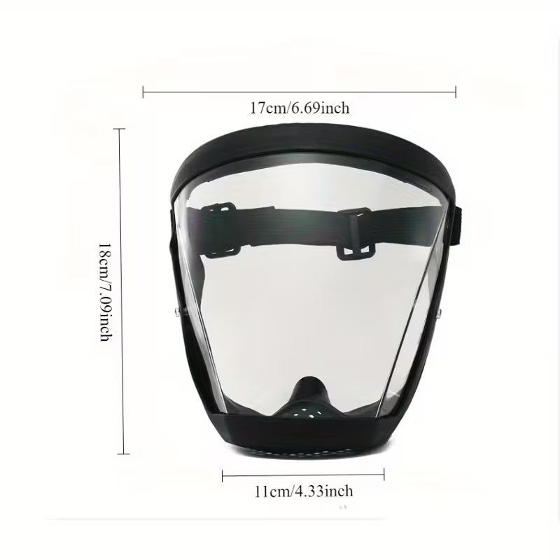 Masque De Protection Transparent Complet