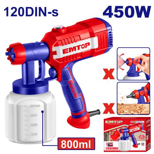 Pistolet à peinture EMTOP