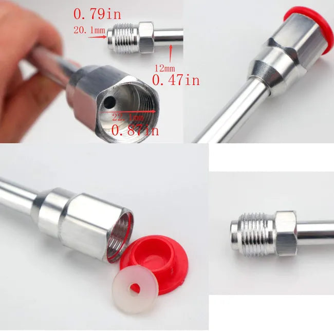 Rallonge pistolet airless 50 cm – Compatible Titan/Wagner/Graco