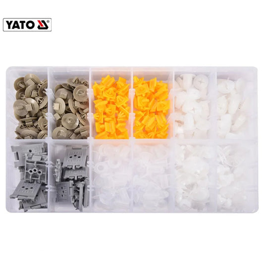 ASSORTIMENT 300 CLIPS DE GARNITURE RENAULT YT-06651 YATO