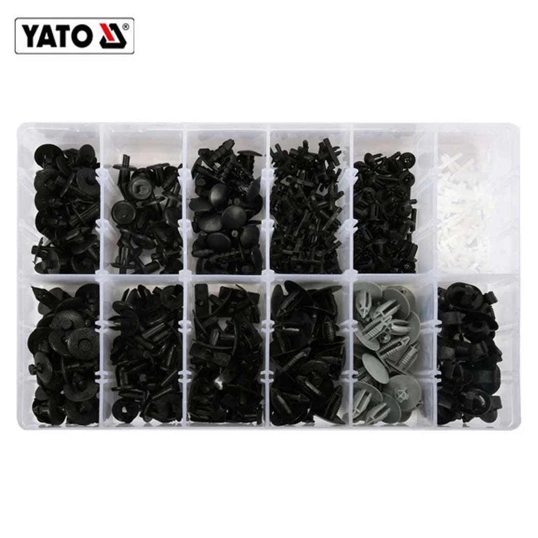 ASSORTIMENT DE 350 CLIPS DE GARNITURE VOLVO YT-06655 YATO