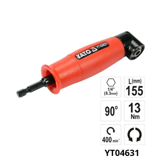 YATO Adaptateur d’angle 1/4 YT04631