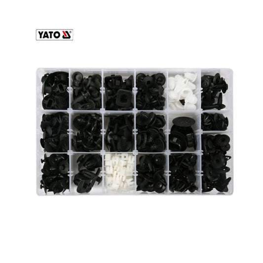 ASSORTIMENT DE CLIPS DE FIXATION NISSAN 408 PCS YT-06657 YATO