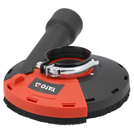 YATO, modèle YT-82995, Housse de protection pour meuleuse d'angle 180mm, idéal pour les travaux de coupe et de ponçage, outil professionnel de protection dans les environnements poussiéreux