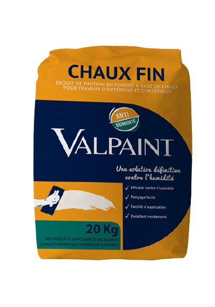 TOUFAIT VALPAINT CHAUX EXT-INT FIN 20KG