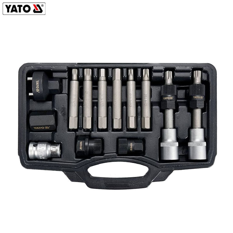 COFFRET CLE A DOUILLE D'ALTERNATEUR 1/2" 13PCS YATO YT-0421