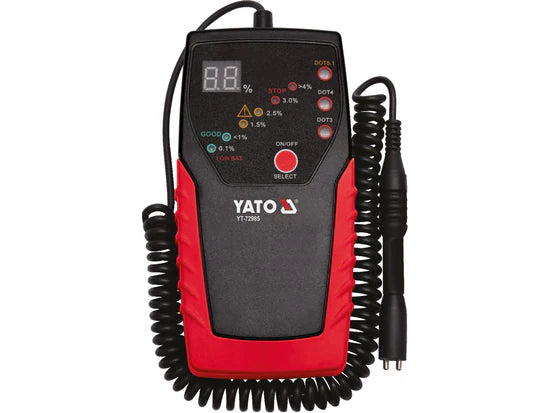 Testeur Digital Liquide de Frein YATO YT-72985 — DOT3/DOT4/DOT5.1 LCD 6 LED
