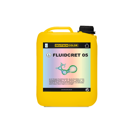 FLUIDCRET 05 Plastifiant, type A, Additif d’imperméabilisation pour la préparation de bétons