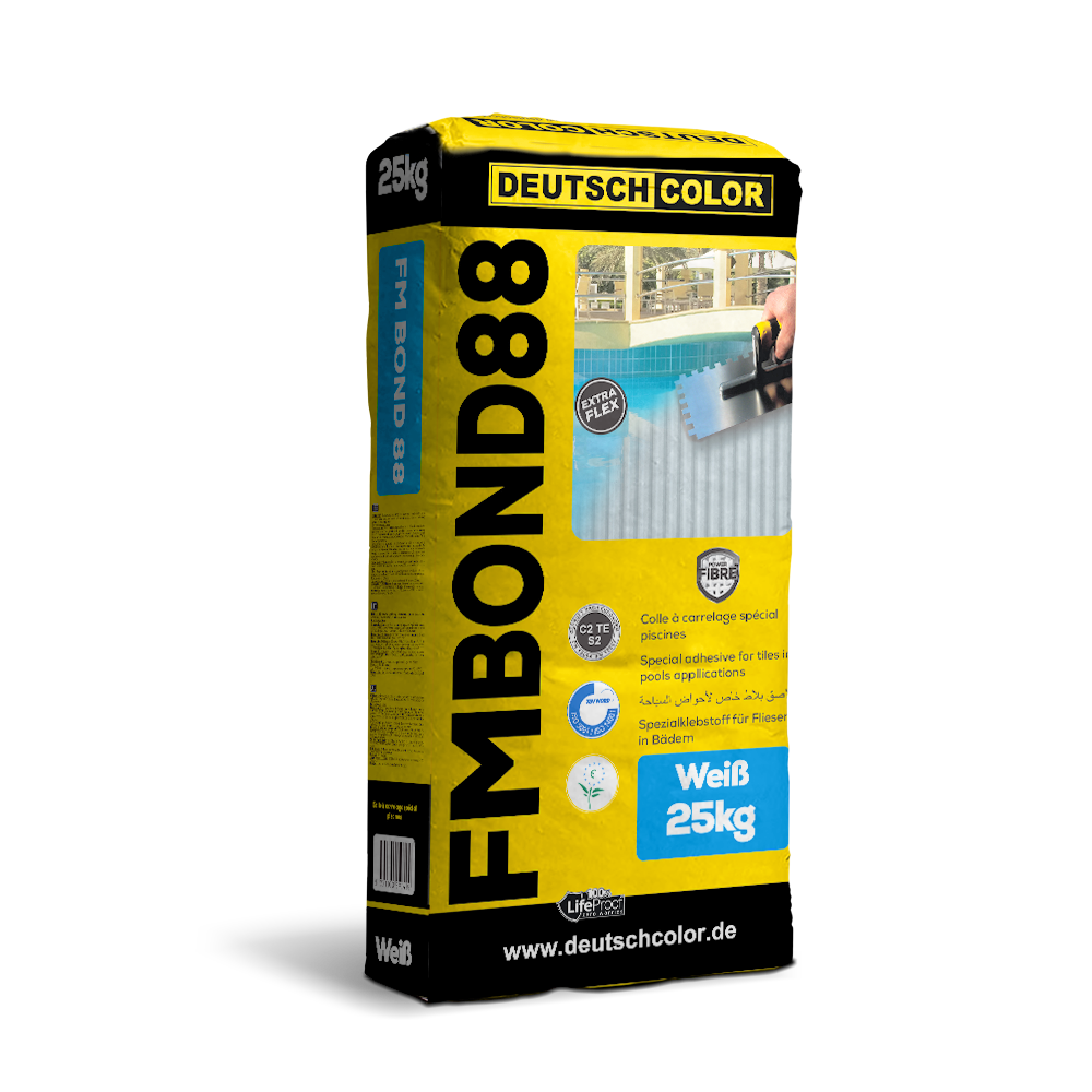 FM BOND 88 Mortier colle flexible à base de ciment pour la pose de carreaux céramique