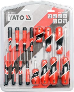 Outil à main Tournevis Mécanique Set-15Pcs YT-25981