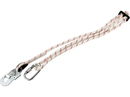 Corde & Mousqueton de Sécurité 2m Polyester 22kN YATO YT-74231