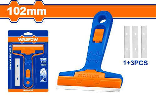 WADFOW gratte vitre plastique + 3 lames WGS1618