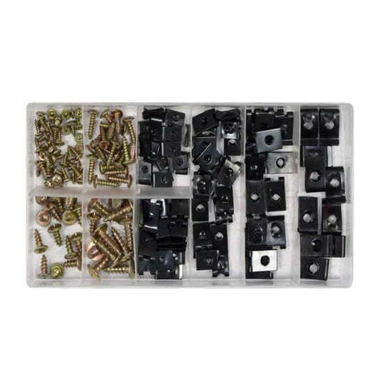 ASSORTIMENT DE 170 ECROUS ET VIS DE CARROSSERIE YT-06780 YATO